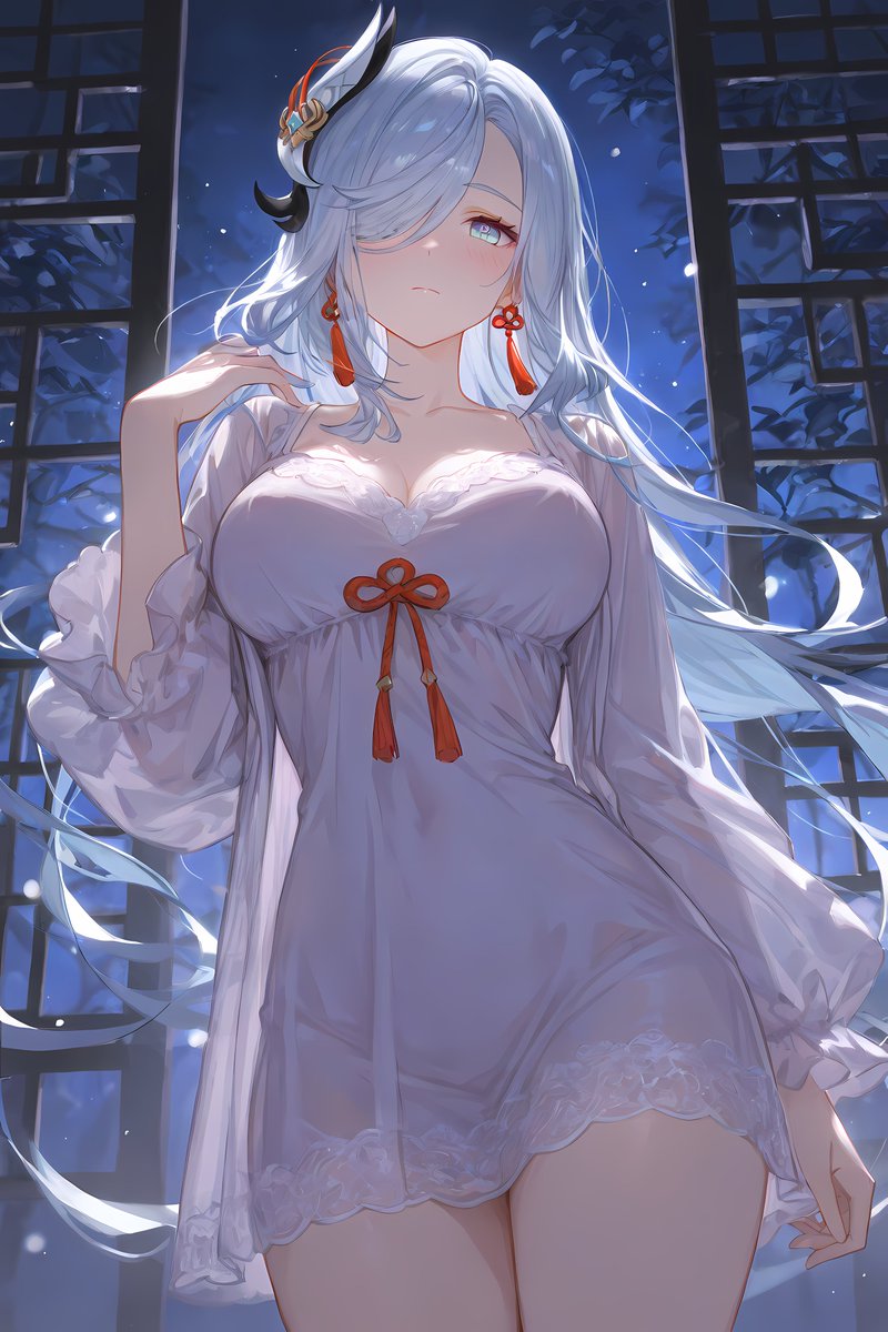 nekoAImia's tweet photo. 申鶴
#AIart #GenshinImpact #Shehe https://t.co/QwHK7f8mLO