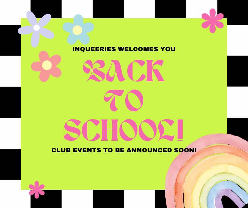 InQueeries's tweet photo. Welcome back to school and happy Fall 2025!! Whether its your first semester or you’re a returning student, we can’t wait to see you all!!

Stay tuned for more announcements coming soon! ✨ https://t.co/4WRb88aCE1