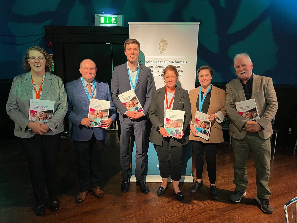 NDAIreland's tweet image. We welcome the publication of the new National Human Rights Strategy for Disabled People 2025–2030 by @DeptCDE.

For more information on the Strategy and to learn more about our involvement in the consultation process, please visit nda.ie/news/nhrs-2025…