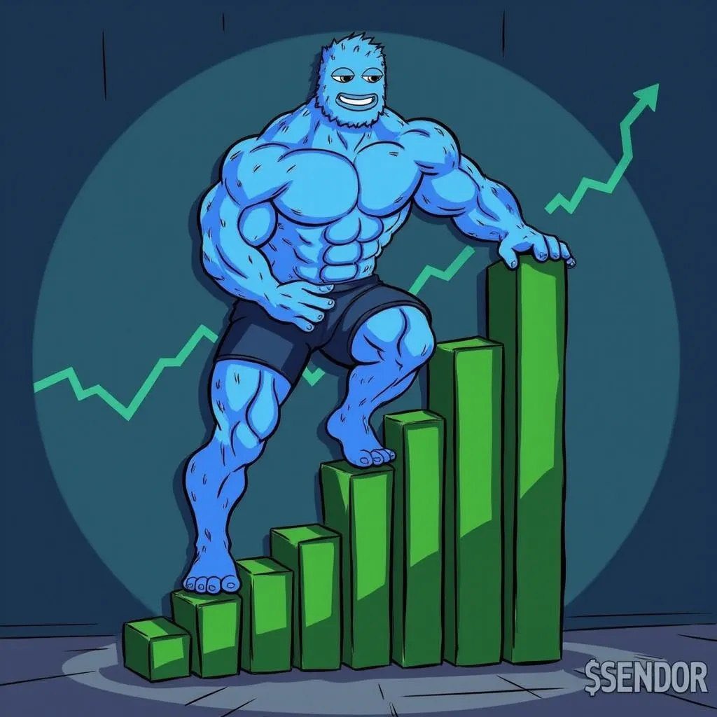 SendorCoin's tweet image. $500K smashed ✅

Next stop ATH 🚀 

Send it fam! 

$SENDOR