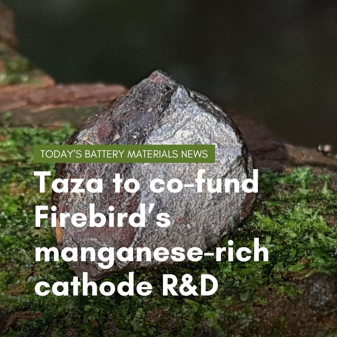 Australia’s #FirebirdMetals announced Wednesday that it will receive investment from Kazakhstan-based #TazaMetal Technologies for its manganese-rich cathode R&amp;D, Kallanish learns.

Read more on Kallanish #batterymaterials news👇
kallanish.com/en/news/batter…

#EV #LMFP
