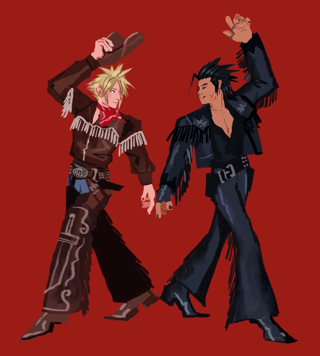 jooliart's tweet image. And they were cowboys …