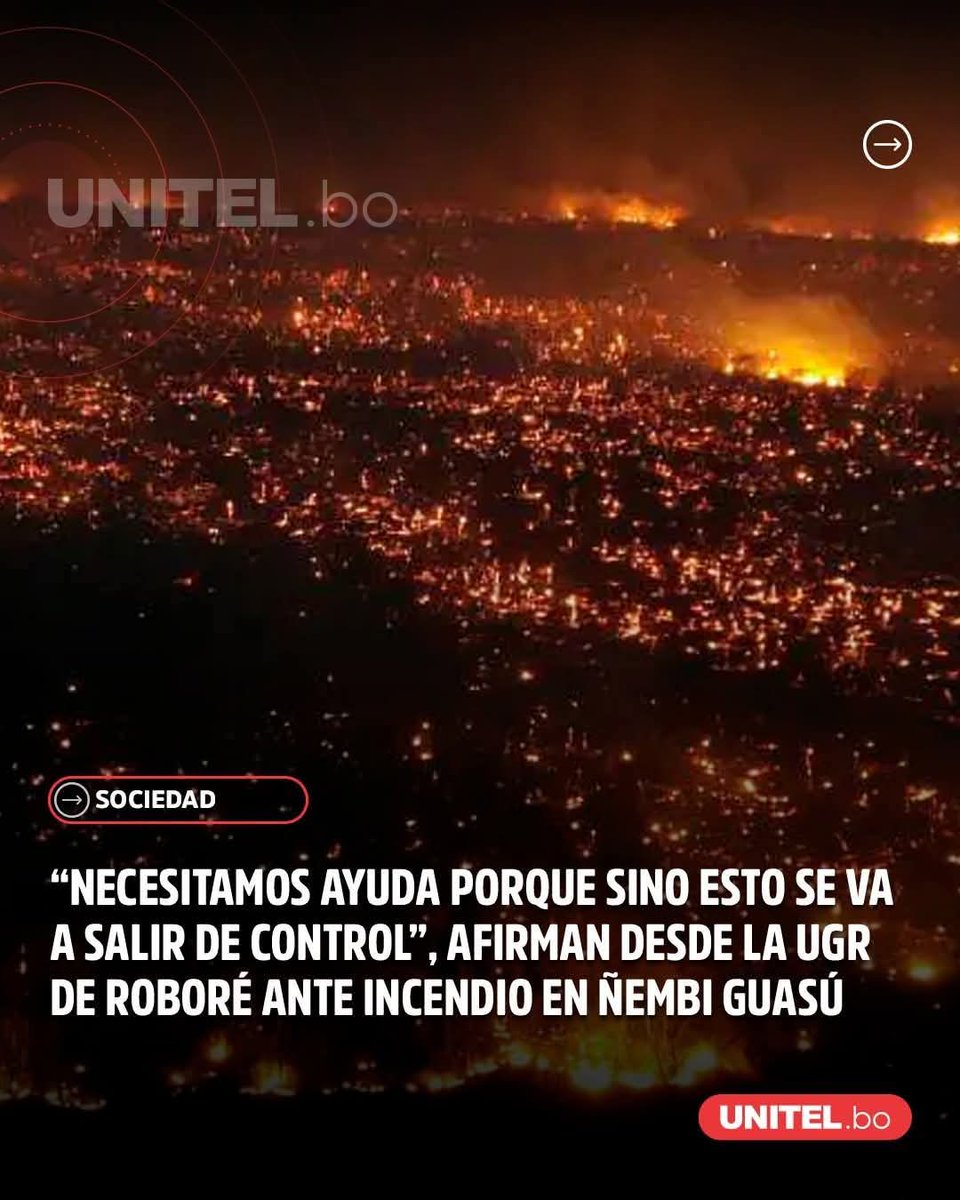MeleanNury's tweet photo. Van 2 millones de hectáreas quemadas y ni el @ComiteProSC, ni la @GobSantaCruz, ni el ilustre gobernador @LuisFerCamachoV salieron a decir nada, están esperando a que todo se salga de control como cada año para recién querer "reaccionar". https://t.co/fTtWyBR6BS