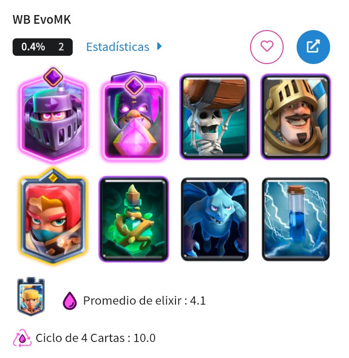 Joseantoni36367's tweet image. Nuevos mazos de nuestra waifu la bandida líder y con la nueva carta la enredadera y uno con la evolución del bebé dragón que le ayuda a la bandida líder con la velocidad y meter más presión mazos recomendados para el meta de septiembre
#bossbandit
#clashroyale
#royaleapi