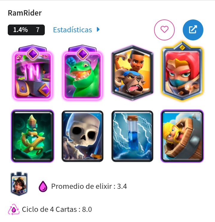Joseantoni36367's tweet image. Nuevos mazos de nuestra waifu la bandida líder y con la nueva carta la enredadera y uno con la evolución del bebé dragón que le ayuda a la bandida líder con la velocidad y meter más presión mazos recomendados para el meta de septiembre
#bossbandit
#clashroyale
#royaleapi