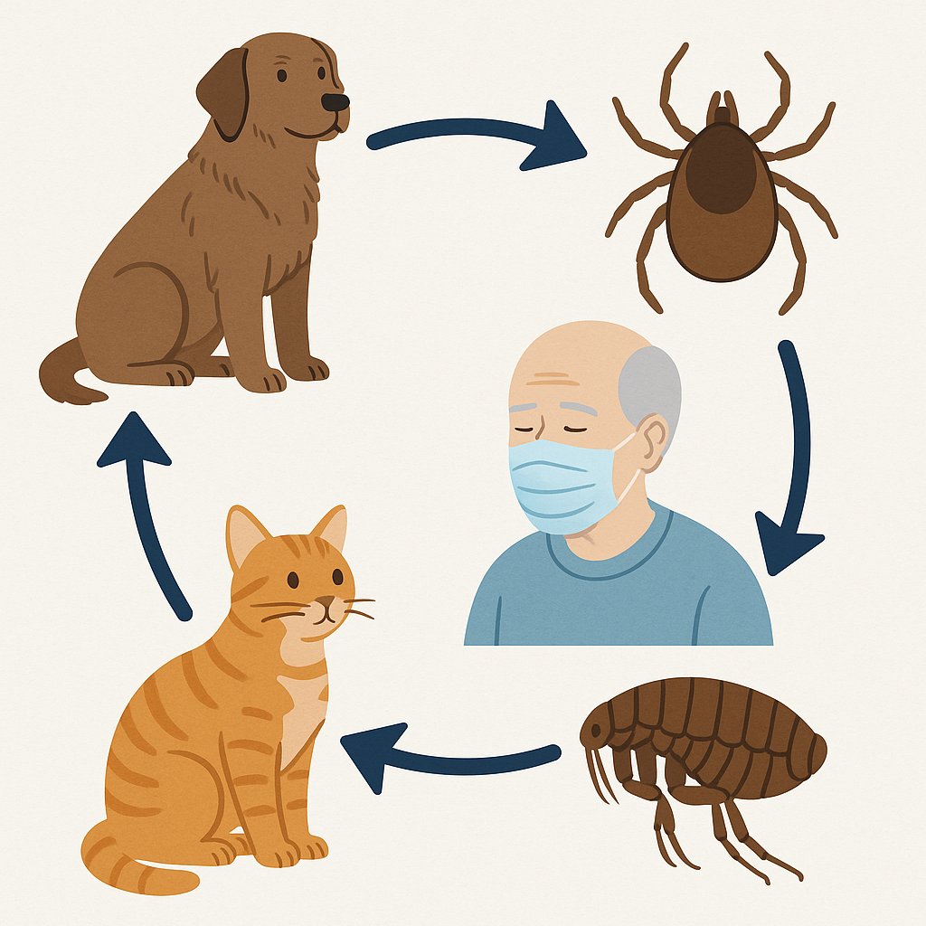 Evcil Hayvanlardan Geçebilecek Bir Bakteri: Bartonella

Bartonella nedir?

Bartonella henselae isimli bakteri, özellikle pire ve kene gibi parazitlerle taşınır.

Kediler ve köpeklerde genellikle hiçbir belirti göstermeden bulunabilir.

İnsanlara geçtiğinde “kedi tırmığı