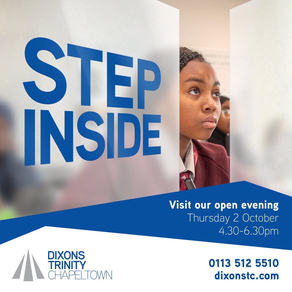 DixonsTC's tweet image. We know the move to secondary school can feel like a big step. Our open evenings is a great way to learn more about what makes our school different. 

Tour our school, meet the team, and ask your questions 💙

#OpenEvenings #NewBeginnings #Year6