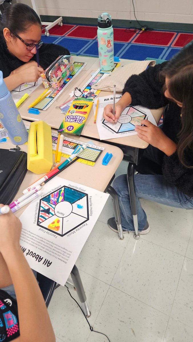 SEL activity with <a href="/D59Rupley/">Rupley Elementary</a> 5th grade this AM!  We found so many connections while also celebrating how we are all unique! <a href="/CoachSotos6/">Rena Sotos</a>