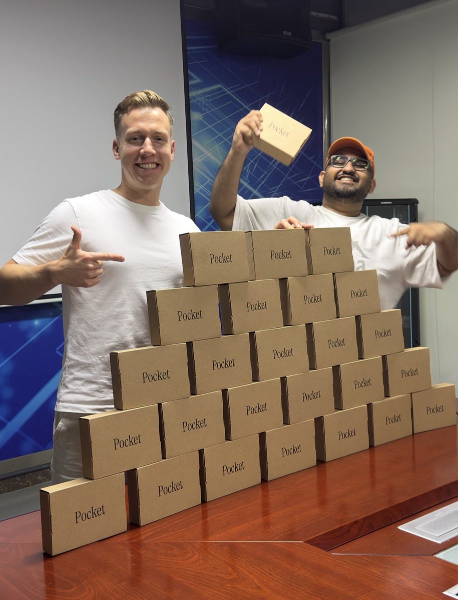 Pocket starts shipping Sept 28.

The best thing that’s happened to you in a while.