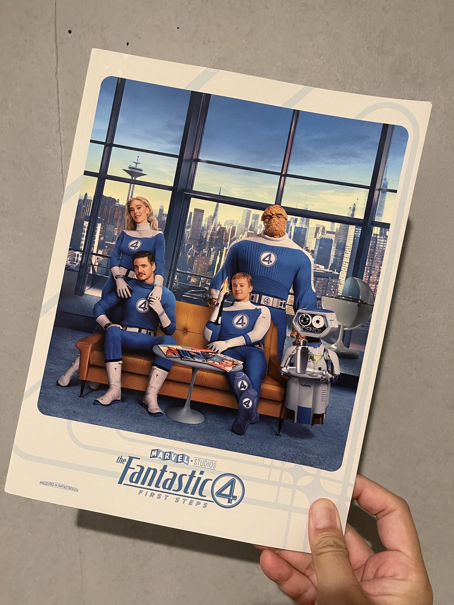 CyberMASA's tweet image. 色んな意見あるけど、ファンタスティック4は個人的には面白かった。この後どうなるんだろうというのがワクワクがないという意見は賛同。何とかアイアンハート見終わってからと必死にスケジュールやりくりしてたら全国公開終了前日になってしまったけど、あんまり関係なかったなW

#Fantastic4
#MARVEL