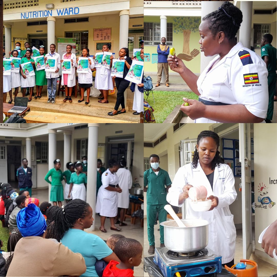 yawefoundation's tweet photo. In the final week of breastfeeding month, under #cascadeinaction we worked with FPRRH, other HF's and markets to spread the message on positive norms change pertaining proper #breastfeeding/nutrition practices using food demonstrations and #cultural troupe to initiate dialogue. https://t.co/rsoU1yxRab