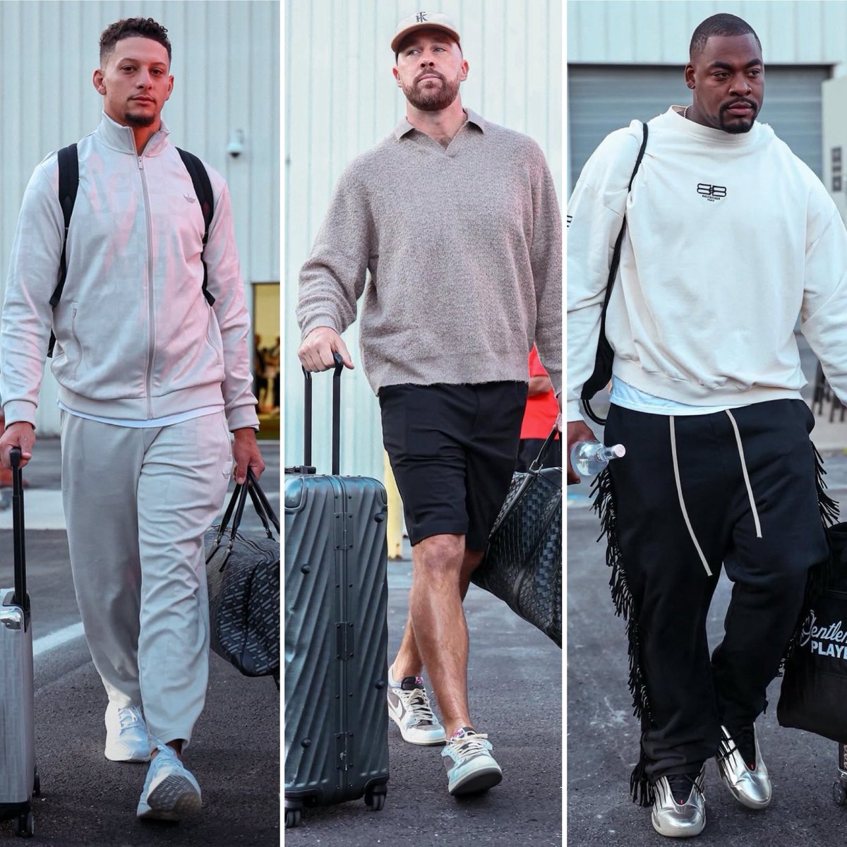 Farzin21's tweet image. LFG ✈️🇧🇷

📸: Chiefs