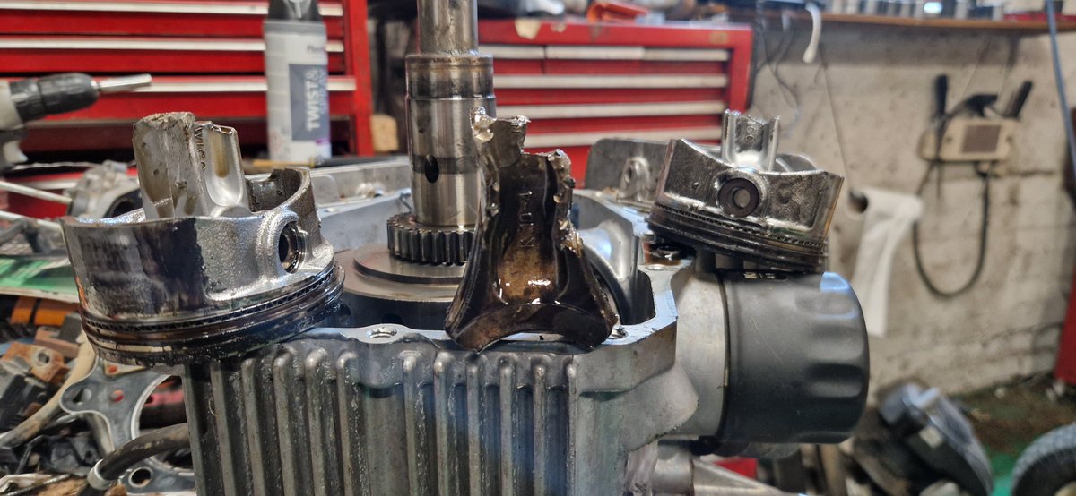 Customer states! I put it back in the garage went to use it 2 days later and it wouldn't start and seems to spin fast like its over charged!!! Maybe the sub 500ml of oil when it should have about 2500ml didn't help 💀☠️