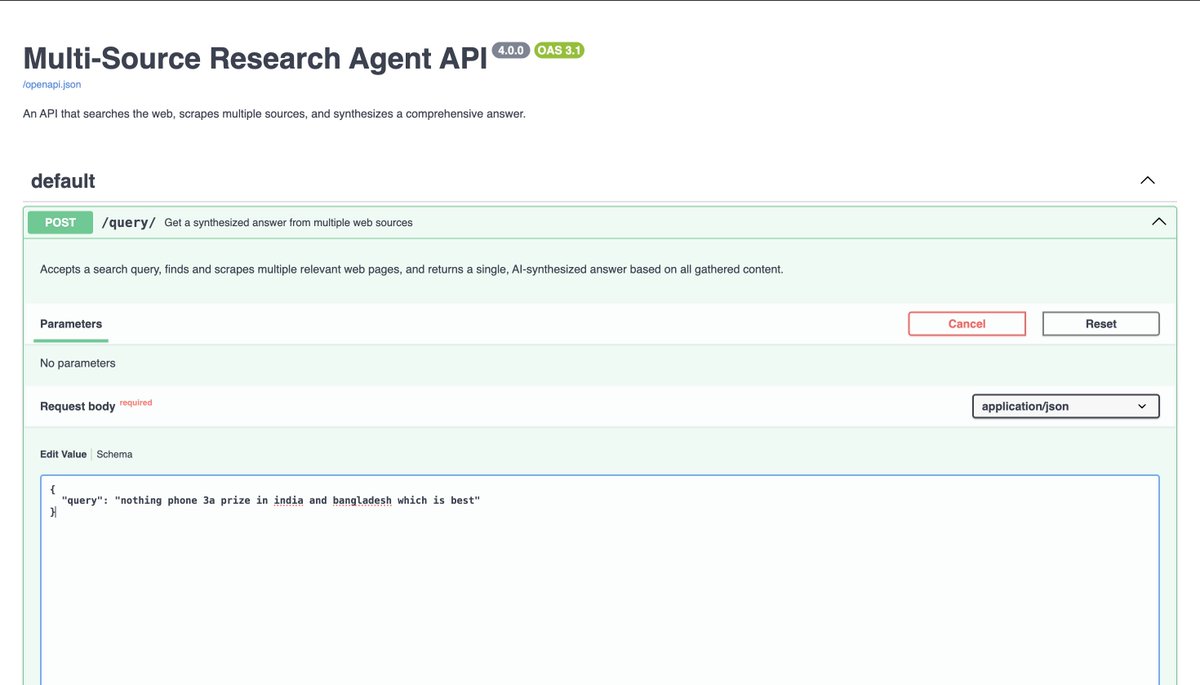 manicdon7's tweet photo. Tired of jumping between tabs for research? The Web Deep Search API pulls answers from multiple sources with one smart API call. Perfect for adding AI-powered web search to your projects. Check out the docs and start building: 
https://t.co/2d1UGYHL5o https://t.co/3ITvGhur0F