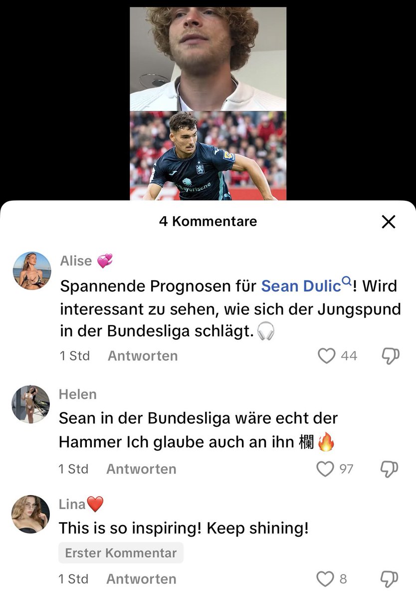 Das was Alise, Helen und Lina sagen