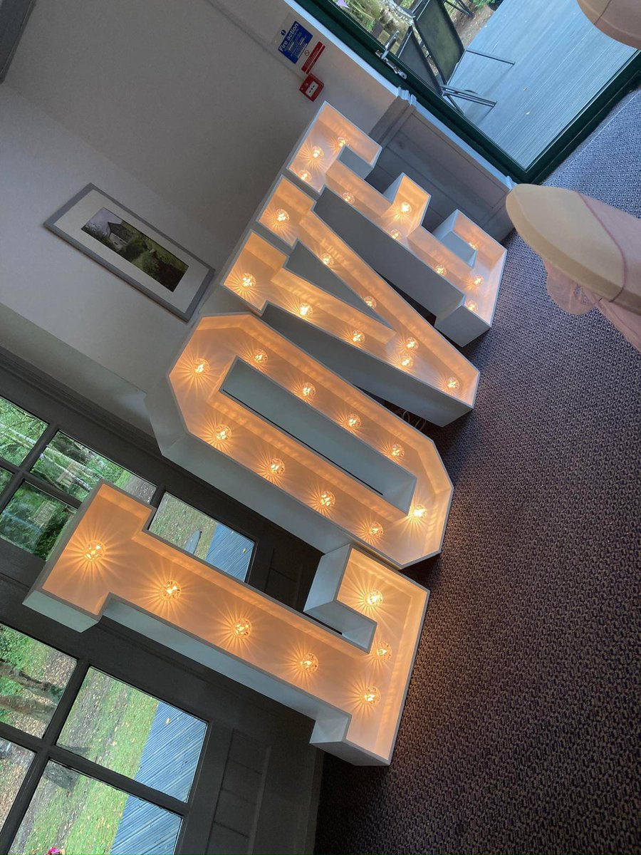 🌟4ft LOVE Letters for Hire in York🌟

Light up your Wedding, Party or Event with our stunning white-lit LOVE letters! Perfect for photos &amp; romance. We deliver &amp; set up across York &amp; local area. Book now for your big day!
#YorkWeddings #LoveLetters