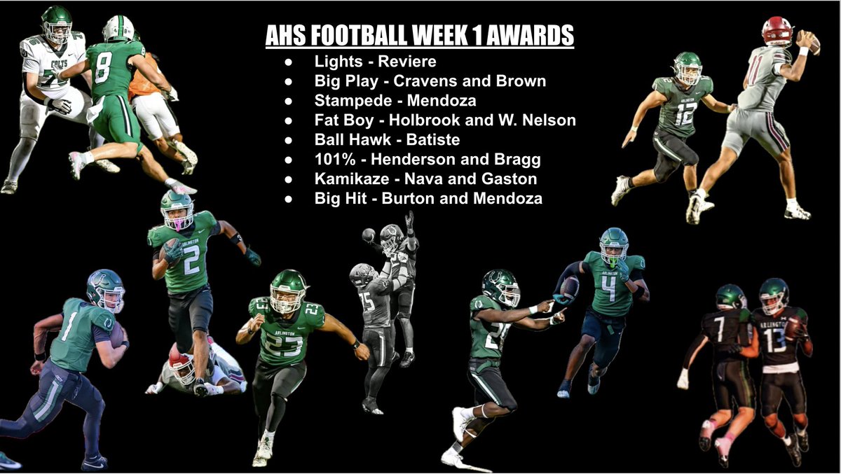 ARLINGTON FOOTBALL (@ahscoltfootball) on Twitter photo 
