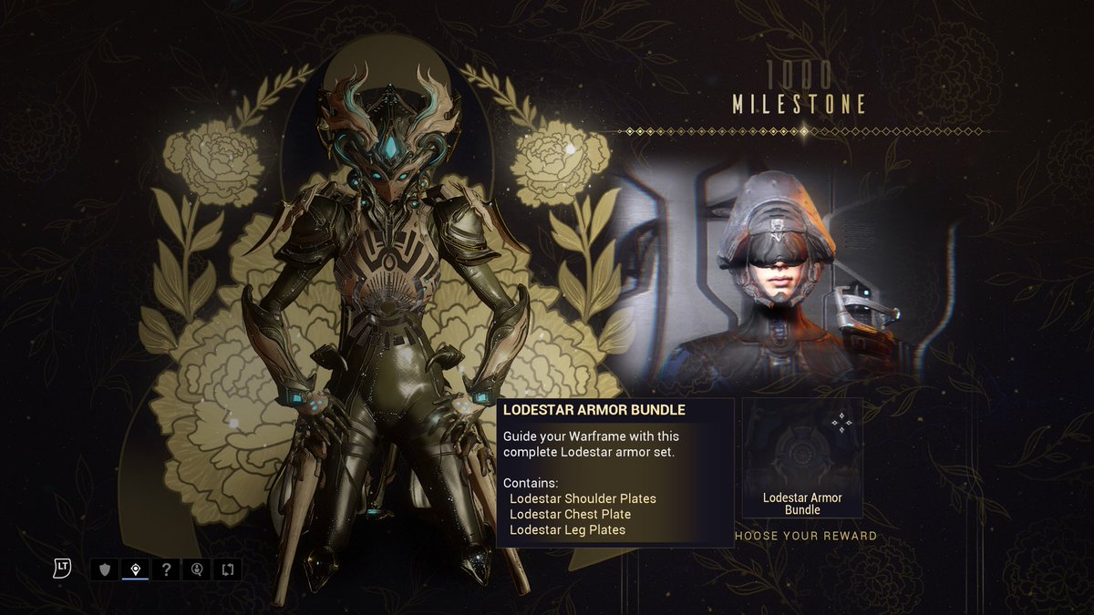 KevinFlagg's tweet photo. Hit 1000 login rewards yesterday on #Warframe https://t.co/8huvXN3Fbq