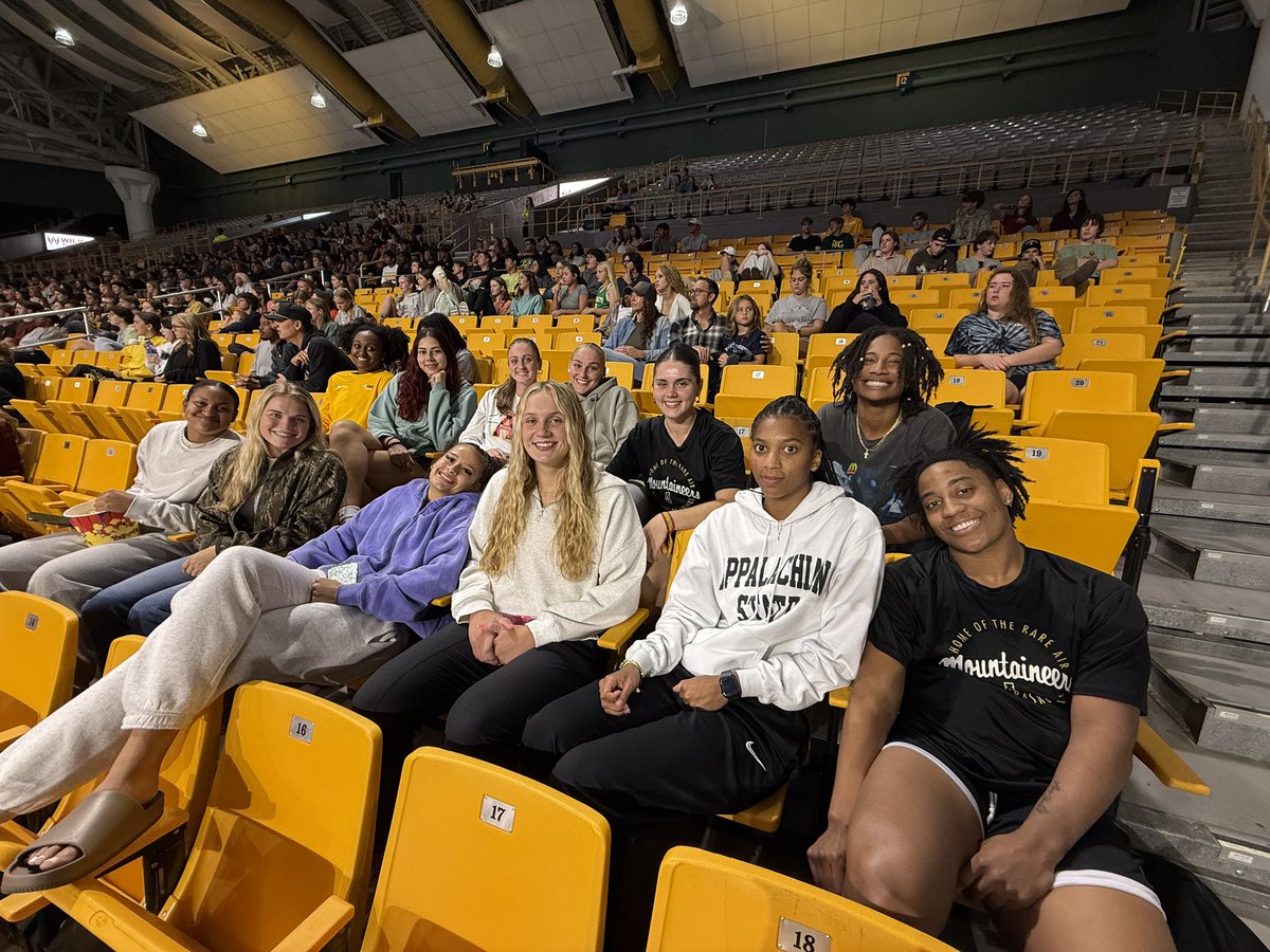 App State WBB (@appstatewbb) on Twitter photo <a href="/AppStateWBB/">App State WBB</a> ๐ค<a href="/AppStateVB/">App State Volleyball</a>
Weโre had a great time cheering on <a href="/AppStateVB/">App State Volleyball</a> at their home opener!
#RareAir <a href="/AppStateWBB/">App State WBB</a> ๐ค<a href="/AppStateVB/">App State Volleyball</a>
Weโre had a great time cheering on <a href="/AppStateVB/">App State Volleyball</a> at their home opener!
#RareAir