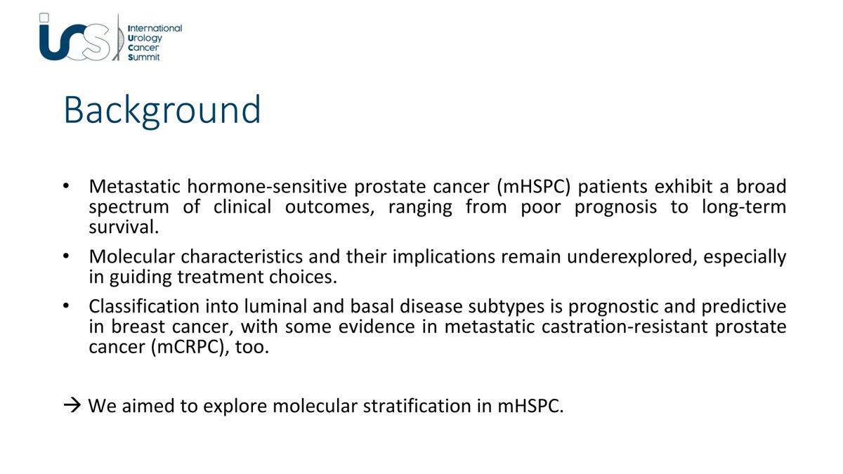 International Urology Cancer Summit tweet media