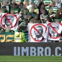 We need to make the board as uncomfortable as possible. I’d like to see <a href="/NCCeltic/">North Curve Celtic</a> organise, like they did with the Palestine flags , the whole stadium holding up smaller versions of these, at every home game. Imagine that impact, similar to scarves at Man Utd v Glazers.