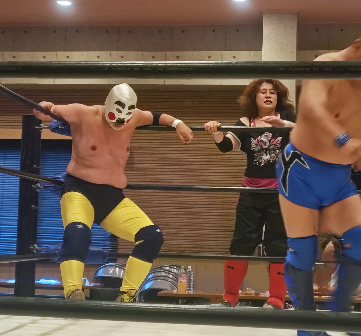 2025  8.30
大阪沖縄会館
OSAKAビアガーデンプロレス2025
プロレスリングBUKOTSU

#真田十勇士桜 選手
#武骨太郎 選手
#マリ卍 選手

#OSAKAビアガーデンプロレス2025
#プロレスリングBUKOTSU