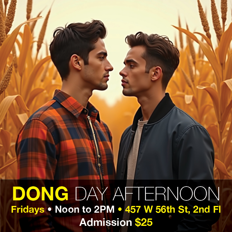 DongAfternoon's tweet photo. Take your cocks out Friday, September 5th! Experience brotherhood and connection. Join in our cummunity! Noon to 2pm at 457 W 56th St, 2nd Fl. We can't wait to play with you. #gaynyc #gaysexparty #bateproud. 21+ https://t.co/WWdpL6uYNP