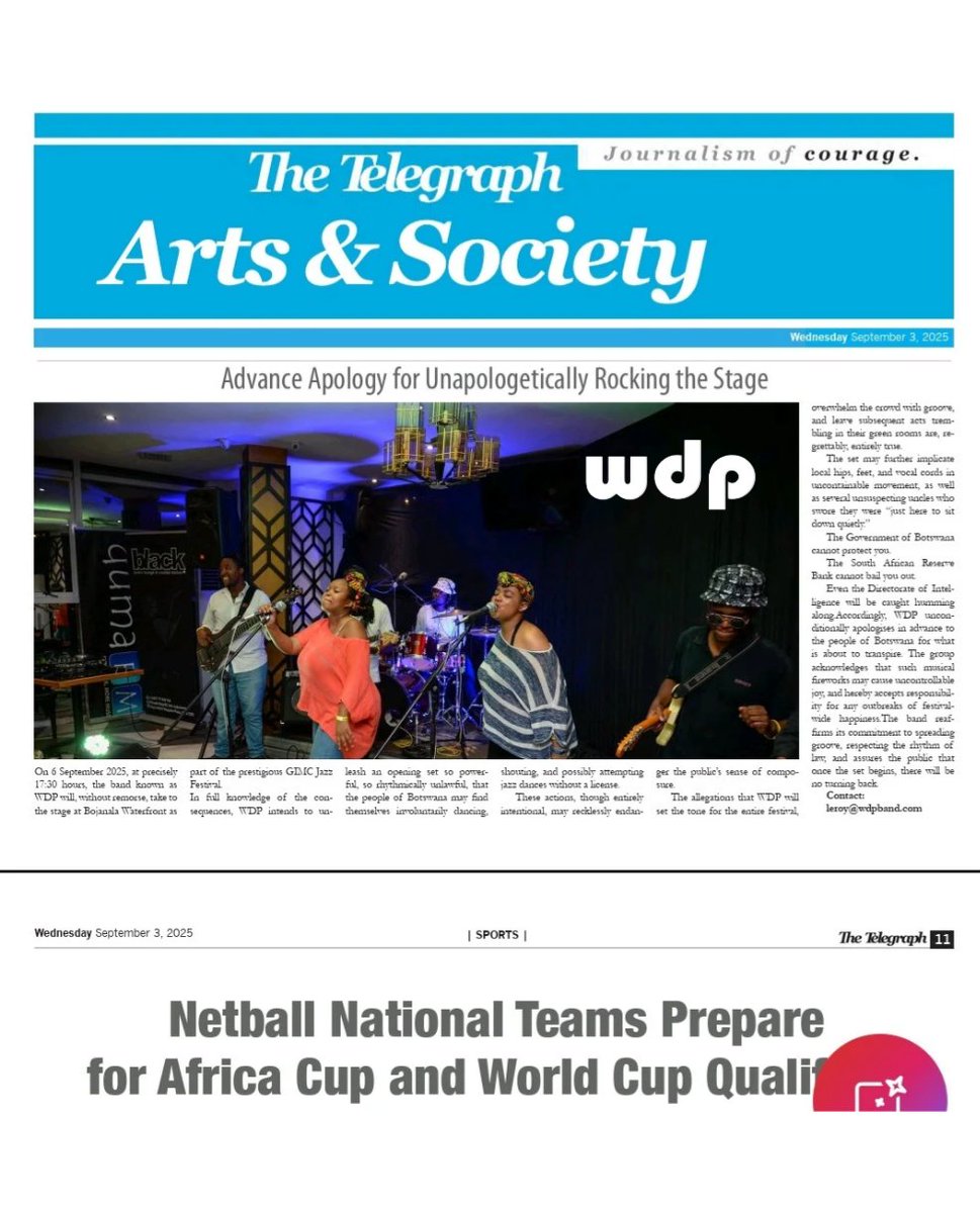 Thank you The Telegraph!