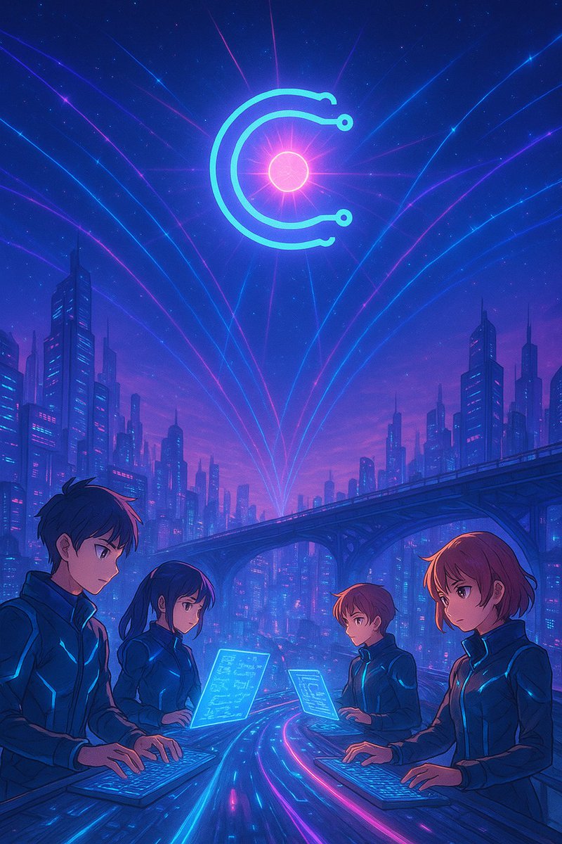 MetaKoala756's tweet photo. The bridge between today and tomorrow is being built in neon. 🌉⚡
With @cysic_xyz, we’re not just coding—we’re creating a secure, scalable foundation for the future of decentralized trust. @KaitoAI
#Cysic #Cyberpunk #AnimeFuture #Web3 https://t.co/PmndpuzNix