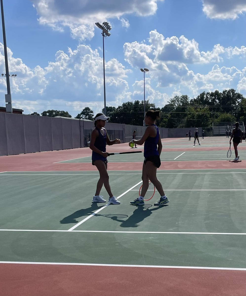 Cougars Had a Great Showing. 💜🎾 Claws Up! District 3-0. 7-1 Season. Good Job Cougars!