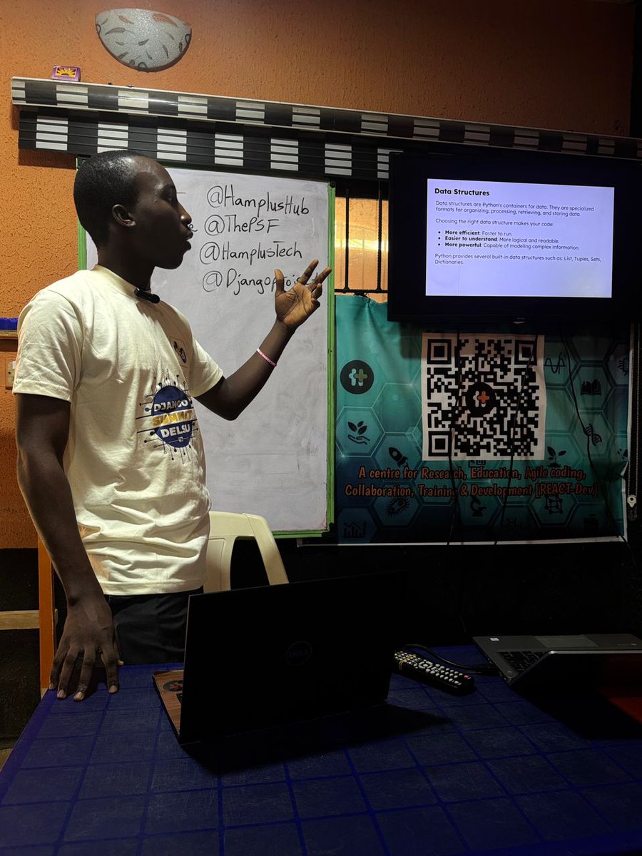 HamplusHub's tweet image. Late post:
Day 1 of Django Summit DELSU #DSD in pics. Video clip will be posted afterwards.

#djangonews #DjangoSummitDELSU #Django #Python #pythonprogramming
#coding

@djangoproject @hamplustech @SedenuCharles @ThePSF @Python_Dv @abraka_delsu @DelsuEye @djangogirls @TechwithTim