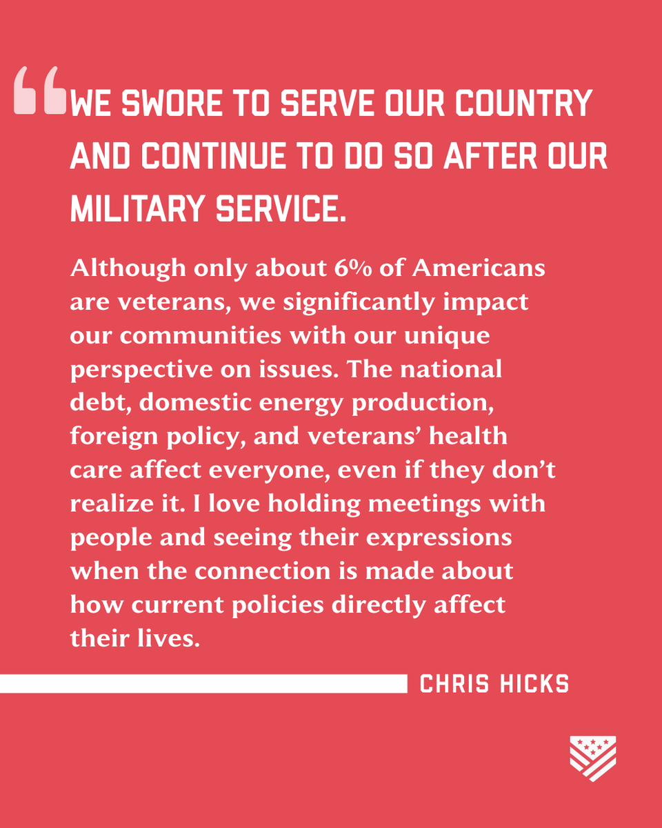 ConcernedVets's tweet photo. During his 20 years in the Navy, Chris Hicks sailed in seas all around the world, but his service brought him back home to his community. Now, as a grassroots engagement director in Virginia, @ACaffeinatedOne serves to protect America’s prosperity with CVA. https://t.co/9X8QyEmDeH