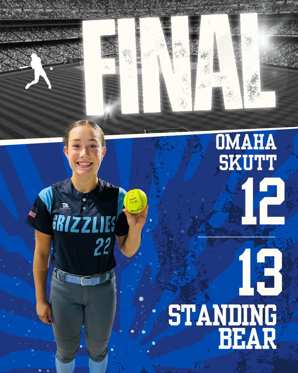 In walk off fashion last night, the Varsity Grizzlies defeated Omaha Skutt 12-13! Lily Hansmeier with a solo home run, and the team combined had 15 hits! Great job ladies! #GoGrizzGo