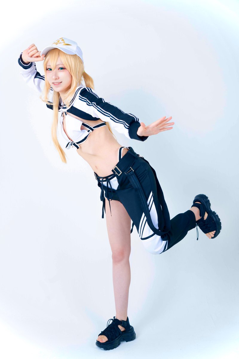 【FGO /バサトリア】

「夏だもんね、弾けちゃおう！」

📷 <a href="/todo1222/">たける氏(ゆるゆる再開)</a> 
#0824真夏の水着鯖あわせ ＃コスプレ #cosplay