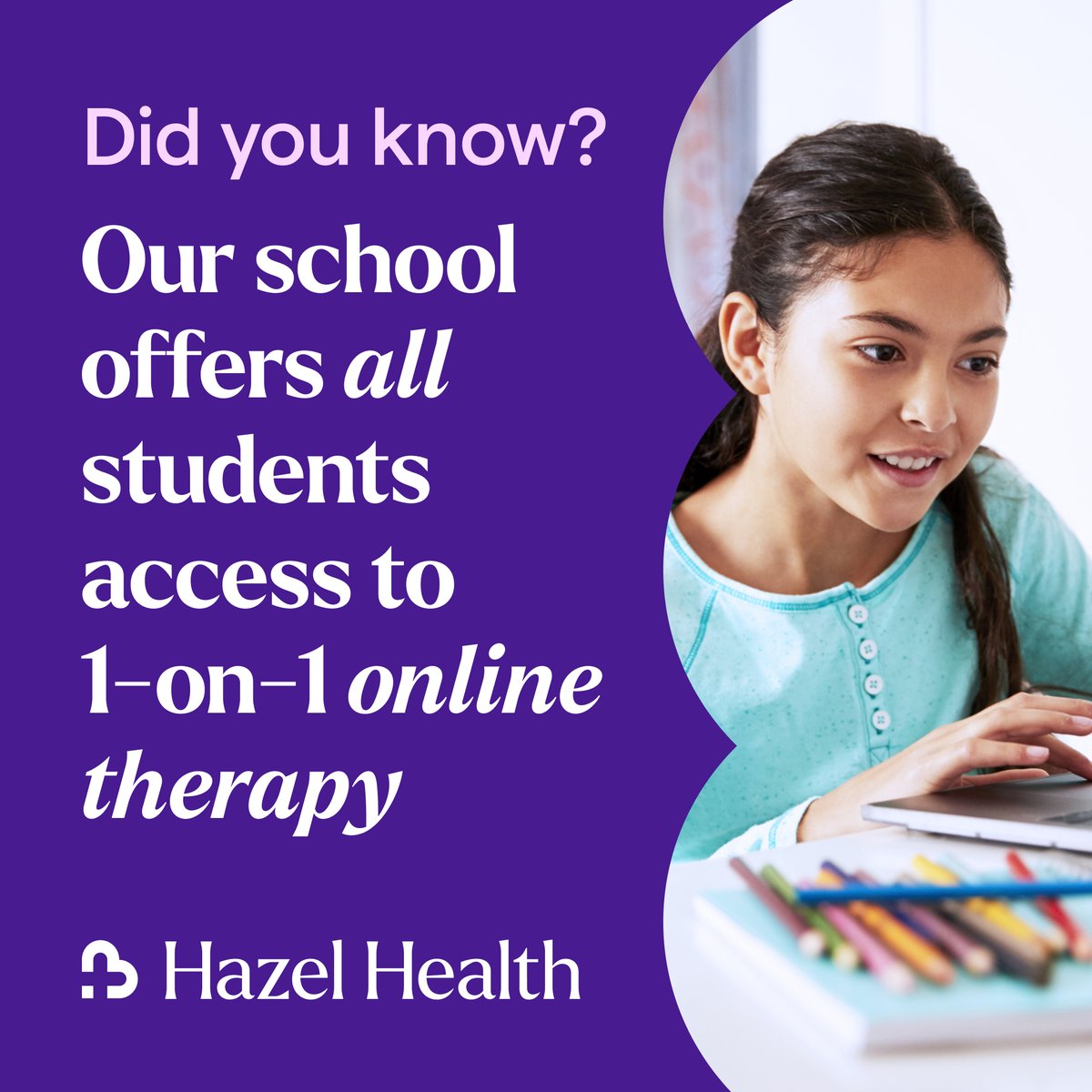 If your child is struggling, they’re not alone—and they don’t have to wait for support. Storm Lake CSD is proud to offer free mental health care through @HazelHealthInc. ✅

Learn more: hazel.co/get-started #AmericasSchool