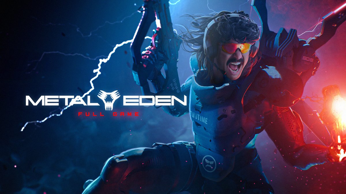 🔴LIVE in 30 minutes

Cybernetic warfare, fluid movement... this is Metal Eden.

We played the demo and loved it.  I'm being told on the flip phone full game is roughly 4-5 hours long.

Pure VSM #MetalEdenPartner

Rumble.com/DrDisrespect/l…
YouTube.com/DrDisrespect/l…