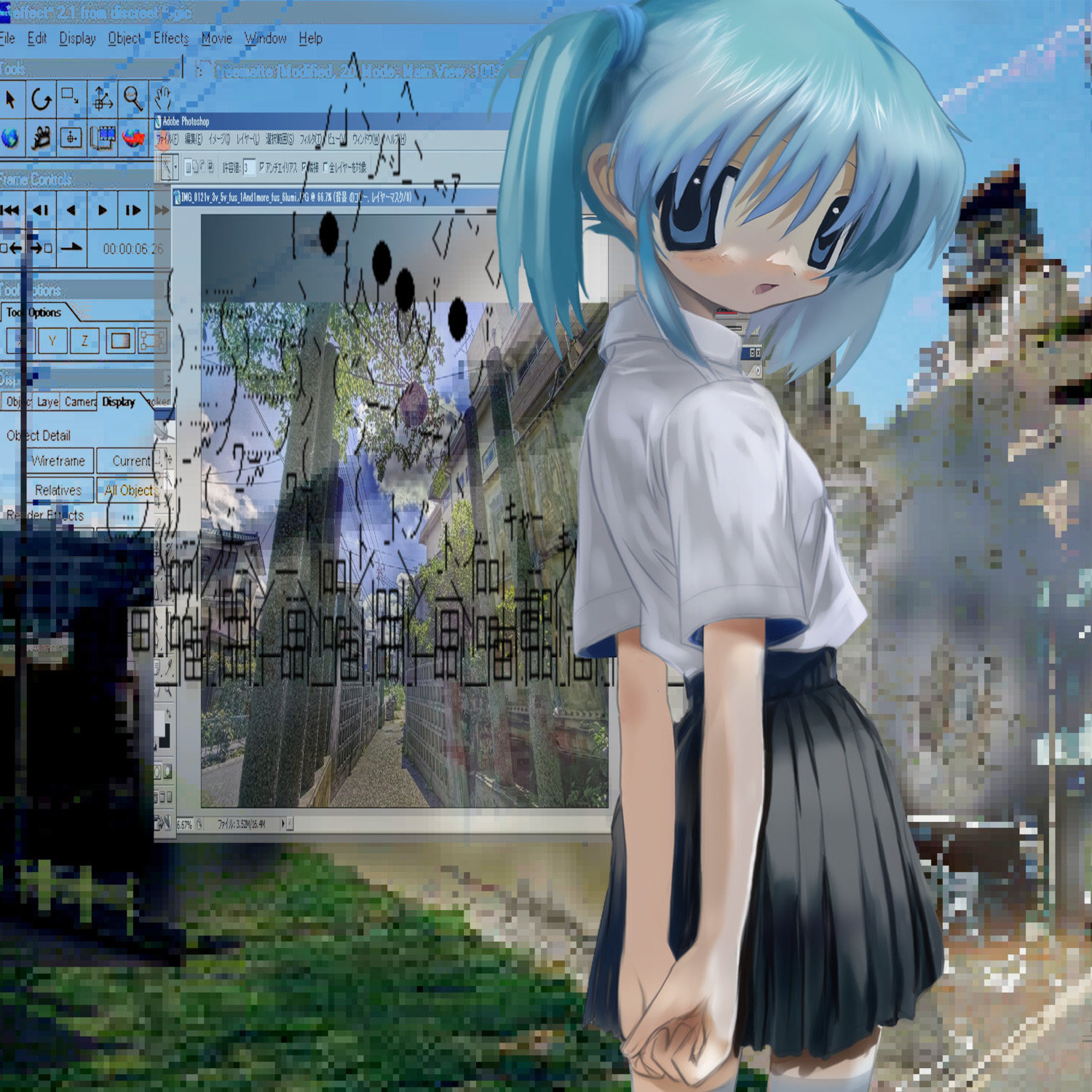 Soymeソンメ Soymeソンメ MAISON SPECIAL｜Pigment Sweat Prime-Over Zip Hoodie