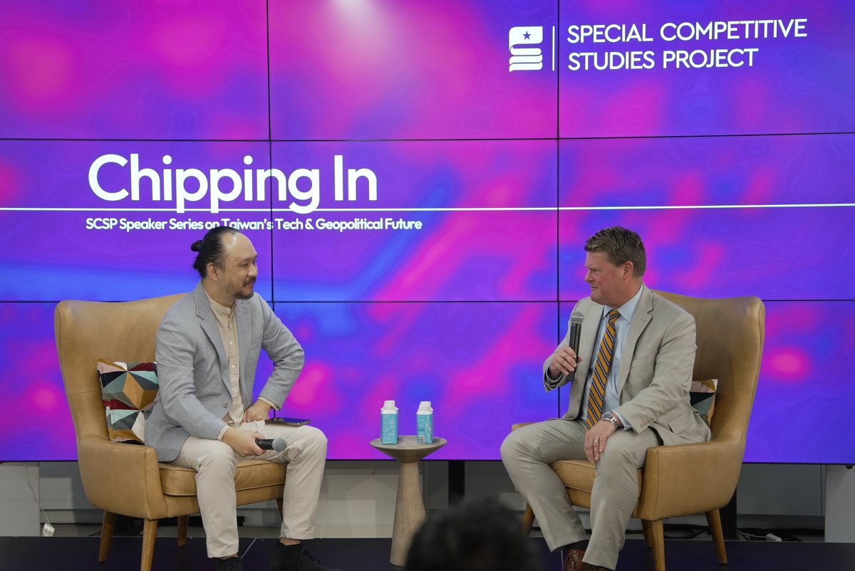 scsp_ai's tweet image. Today, #SCSPTech hosted Randy Schriver, Chairman of the @IIPS_org, for the sixth installment of #ChippingIn. Thanks to everyone who joined us today!