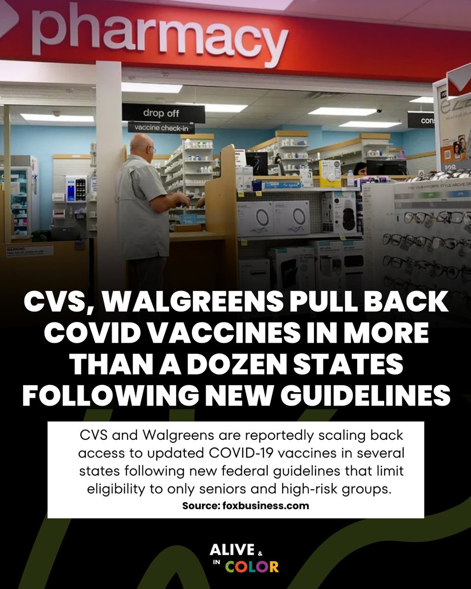 AliveAndInColor's tweet image. A Baltimore elementary school is replacing detention with meditation - meanwhile, major pharmacies are scaling back on vaccines in response to new national guidelines. Swipe for more! 

Subscribe to our Weekly Watch newsletter, its FREE. aliveandincolor.com/join-the-commu…