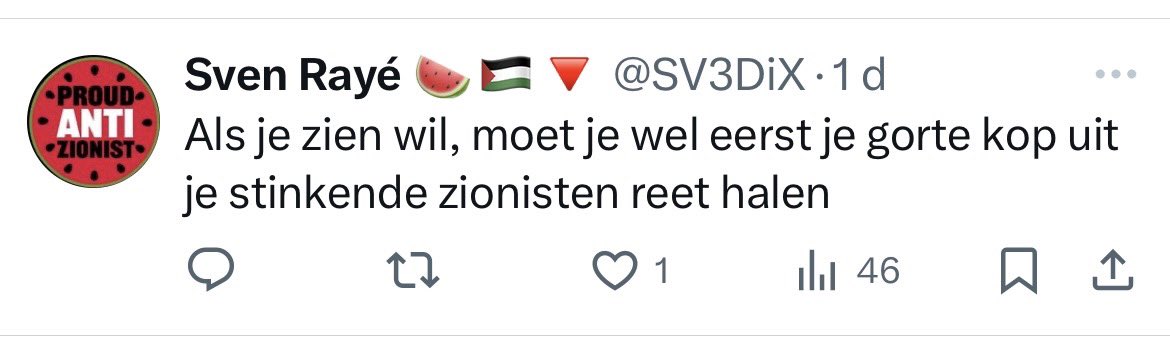 Ik kan jullie deze twitteraar van harte aanbevelen.
Wat een fijn, objectief persoon is dit, met uitsluitend bewezen feiten, en alles op vriendelijke toon.
Succes er mee, want ik block deze idioot.
<a href="/nft_dutchy/">NFT Dutchy</a>