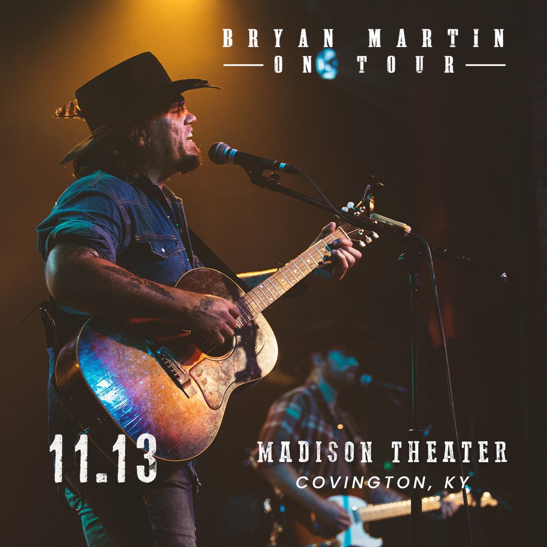 Just added a new one, y’all...I’ll be at the Madison Theater in Covington, KY on November 13th. Tickets go on sale this Friday at 10AM ET so grab 'em and come out🔥