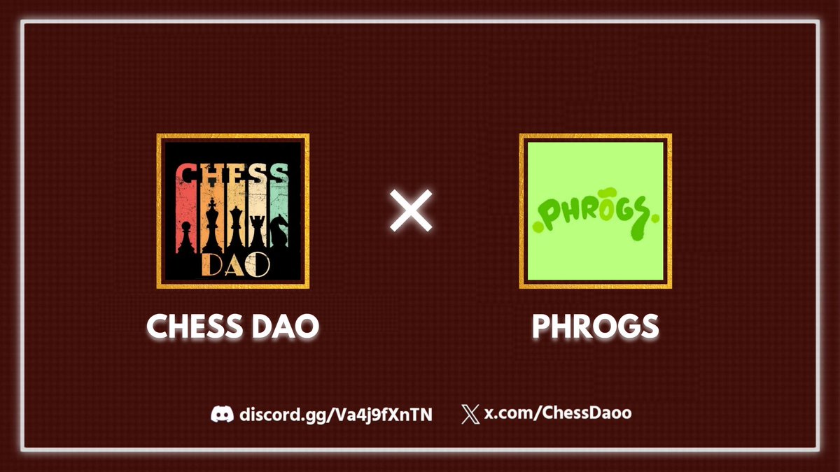 ChessDaoo's tweet photo. 𝗚𝗶𝘃𝗶𝗻𝗴𝗮𝘄𝗮𝘆 𝟏𝟎𝐱𝐆𝐓𝐃 𝗦𝗽𝗼𝘁𝘀 𝗙𝗼𝗿 𝗨𝗽𝗰𝗼𝗺𝗶𝗻𝗴 𝗛𝘆𝗽𝗲 𝗣𝗿𝗼𝗷𝗲𝗰𝘁 — 𝐏𝐇𝐑𝐎𝐆𝐒❗️

𝐓𝐨 𝐞𝐧𝐭𝐞𝐫 𝐭𝐡𝐞 𝐠𝐢𝐯𝐞𝐚𝐰𝐚𝐲 :
• 𝗙𝗼𝗹𝗹𝗼𝘄 @ChessDaoo @PhrogsETH
• 𝗟𝗶𝗸𝗲,𝗥𝗧,𝐃𝐫𝐨𝐩 𝐄𝐕𝐌 𝐀𝐝𝐝𝐫𝐞𝐬𝐬 
• 𝟐𝟒 𝗵𝗿𝘀! https://t.co/NvH51Tf4jJ