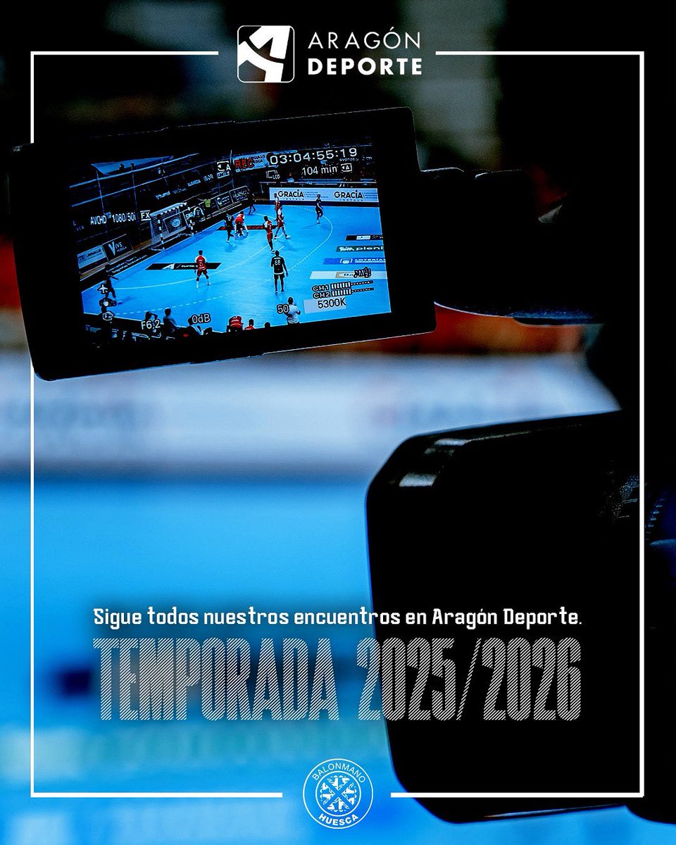 𝗘𝘀𝘁𝗮 𝘁𝗲𝗺𝗽𝗼𝗿𝗮𝗱𝗮, ¡𝗝𝘂𝗴𝗮𝗺𝗼𝘀 𝗲𝗻 <a href="/ardeportes/">Aragón Deporte</a> !🤾🏽‍♂️📺

🤝🏽 𝘌𝘭 𝘣𝘢𝘭𝘰𝘯𝘮𝘢𝘯𝘰 𝘥𝘦 𝘦́𝘭𝘪𝘵𝘦, 𝘢𝘭 𝘢𝘭𝘤𝘢𝘯𝘤𝘦 𝘥𝘦 𝘵𝘰𝘥𝘰𝘴 𝘭𝘰𝘴 𝘢𝘳𝘢𝘨𝘰𝘯𝘦𝘴𝘦𝘴 ❤️

 #VenVolveras #DejandoHuella 👣 #BadaHuesca #HuescaLaMagia #LigaNexusEnergía