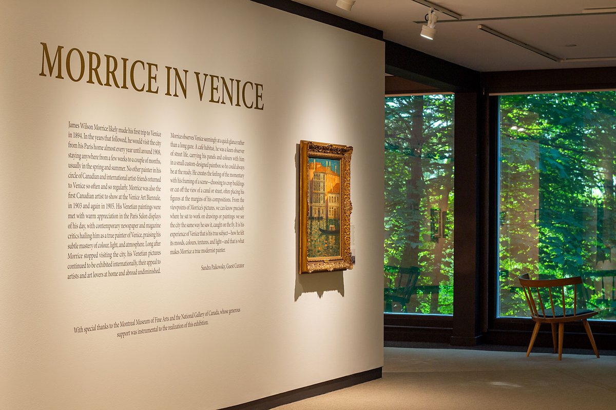 mcacgallery's tweet image. By popular demand, 𝘔𝘰𝘳𝘳𝘪𝘤𝘦 𝘪𝘯 𝘝𝘦𝘯𝘪𝘤𝘦 has been extended until November 23! ✨

Don’t miss this rare opportunity to experience Venice through the eyes of Canadian modernist James Wilson Morrice. The Globe and Mail calls the exhibition “pure escapism for those who…