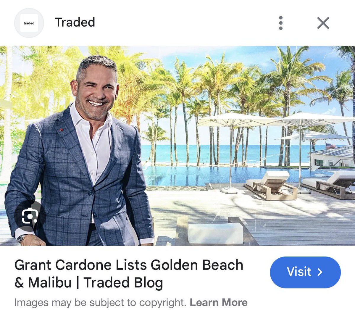 GrantCardone's tweet image. Listed for sale in BTC &amp;amp; 72 hours later it’s under contract!