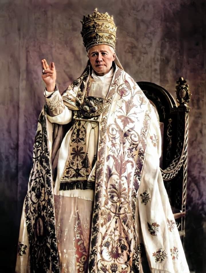 Today, the Feast of Pope St. Pius X. 

He is the last Roman Pontiff of the Holy Catholic Church to be canonized a saint. 

May God so bless this titan of a pope, this sword against modernism, this hammer of heretics. 

Pope Saint Pius X, pray for us!