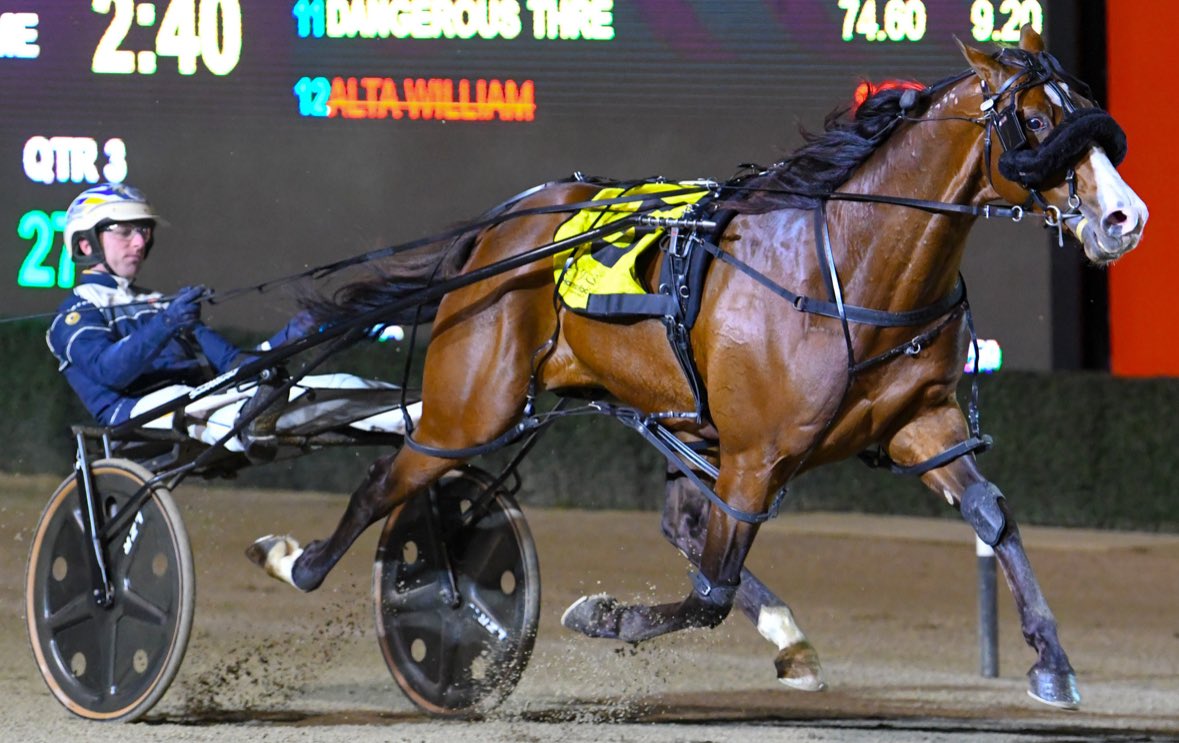 It’s a lock … <a href="/jackiebar96/">Jackie Barker</a> gets the prized drive on <a href="/eurekarace/">The TAB Eureka</a> big gun Miki To Success.
<a href="/TonkinStewart/">TonkinStewartRacing</a> drivers now complete.
Fox Dan - Ryan Sanderson
Go Miki - Mark Pitt
Bay Of Biscay - Cam Hart
<a href="/TheTrotsComAu/">The Trots</a> <a href="/ClubMenangle/">Club Menangle</a> <a href="/HRNSW_Harness/">Harness Racing NSW</a>