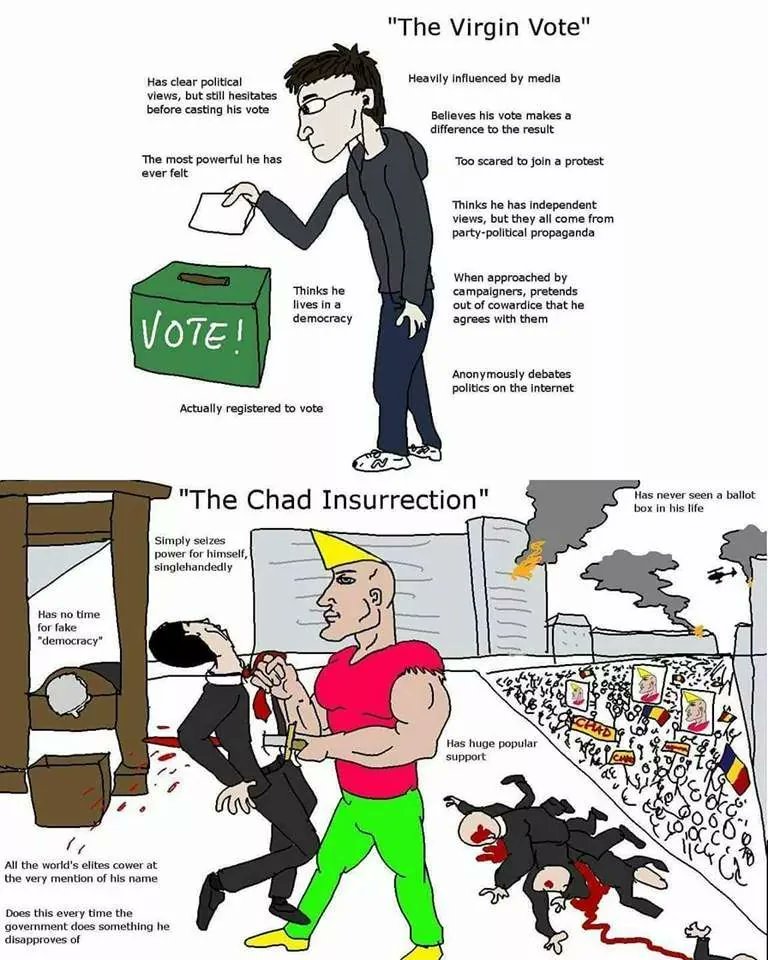 We are just beginning Chads. Get ready my army we will raid across the memeverse. We will wreck all virgins.