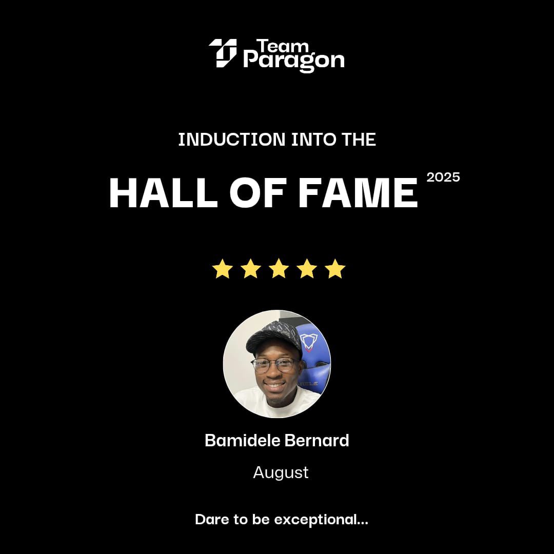 _teamparagon's tweet photo. Our 3rd Hall of Famer for August 🤩

*Congratulations to our Hall of fame inductee for the month of August* 🚀🚀🤩🤩🤩🤩🔥🔥🔥💎🩵

Thank you for showing us that excellence is possible.

*As we await your high seats at the Paragon event of the year, keep blazing* 🚀🚀🚀🚀 https://t.co/BYKZze5cmR