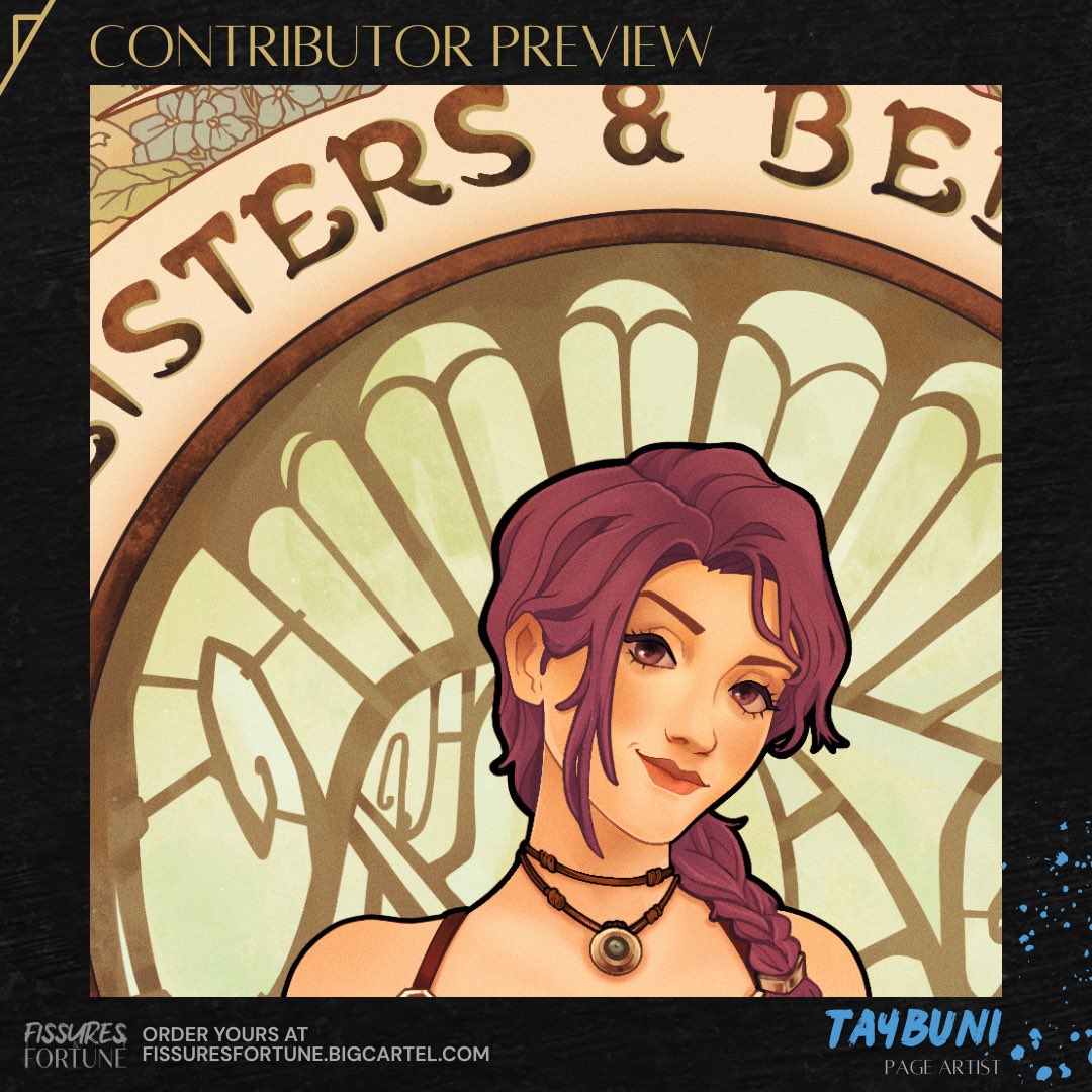 tay🐇 (@taybuni) on Twitter photo a little preview of my piece for <a href="/FissuresFortune/">Fissures & Fortune | PREORDERS SOON!</a> ! ⚙️💎
you can pre order the zine here! 👉fissuresfortune.bigcartel.com a little preview of my piece for <a href="/FissuresFortune/">Fissures & Fortune | PREORDERS SOON!</a> ! ⚙️💎
you can pre order the zine here! 👉fissuresfortune.bigcartel.com